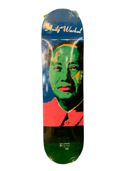 Alien Workshop x Andy Warhol 2010 Icon Mao 8.125" Classic Skateboard Deck