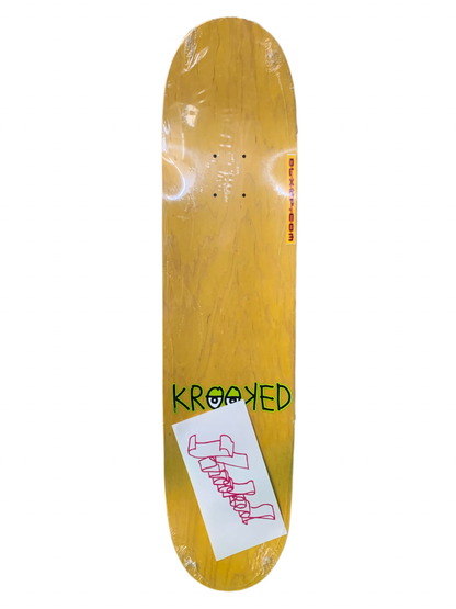Krooked Kronichles Skull 7.8" Classic Skateboard Deck