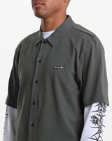Volcom Chavo Castlerock Button Down S/s Shirt