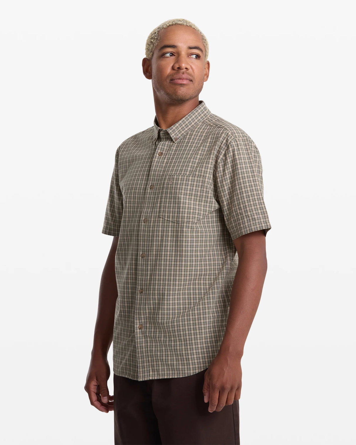 Volcom Brewster Dirty White S/s Shirt