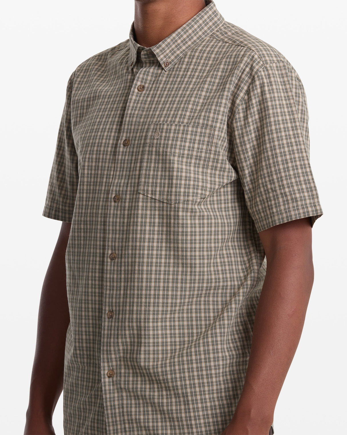 Volcom Brewster Dirty White S/s Shirt