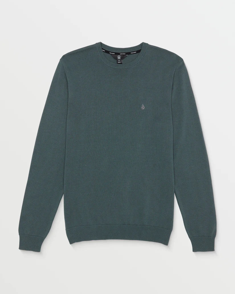 Volcom Uperstand Dark Slate Crewneck Sweater