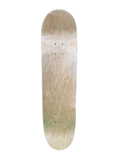 Bummer High Red Black Art 8" Classic Skateboard Deck