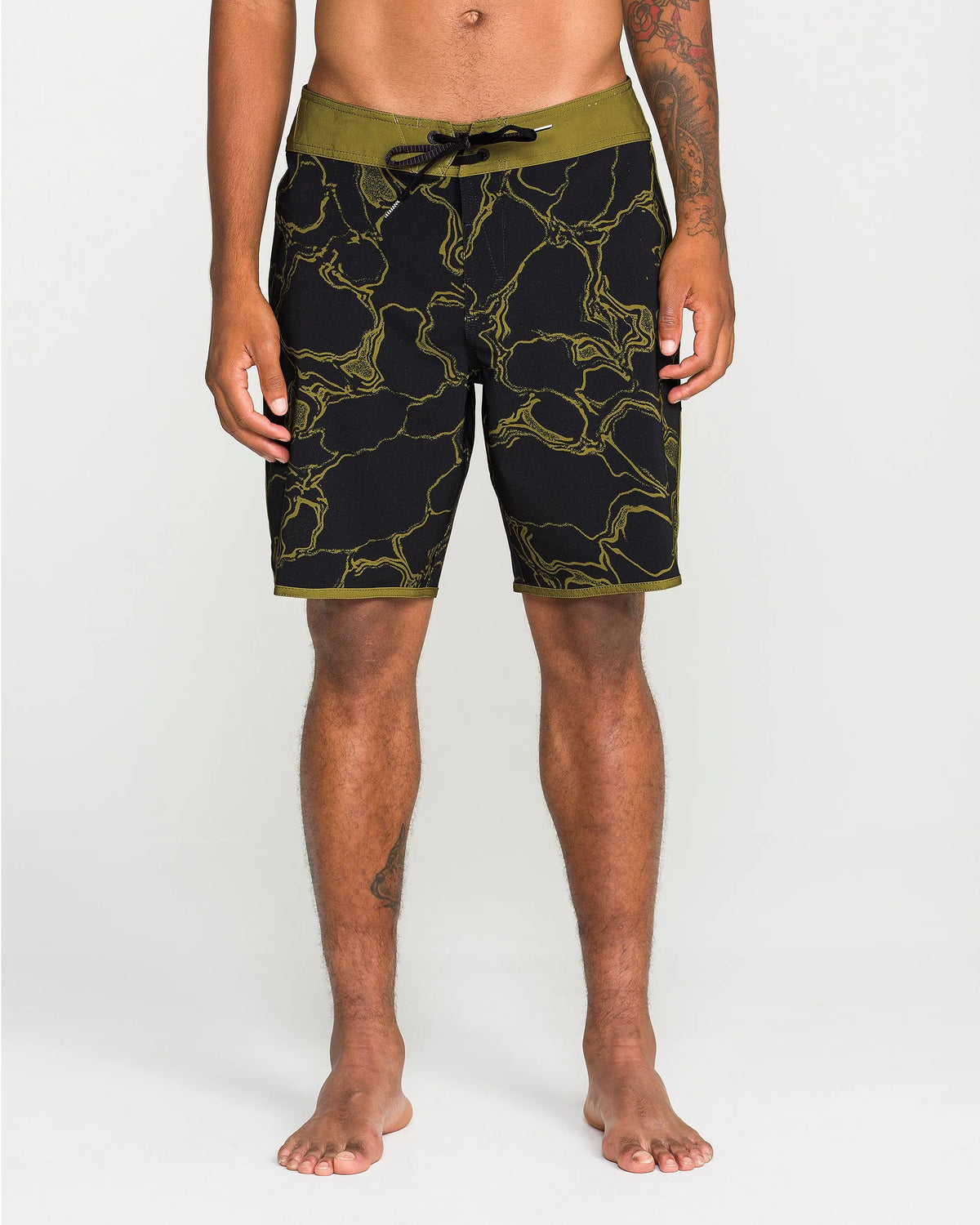 Volcom Infuse Scallop Mod 19 Sonic Green Shorts