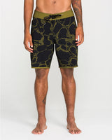 Volcom Infuse Scallop Mod 19 Sonic Green Shorts