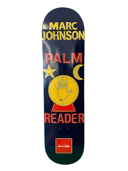 Chocolate Marc Johnson Palm Reader 7.8" Classic Skateboard Deck