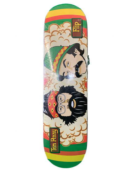 Flip Tom Penny Cheech and Chong Rasta 8.25" Classic Skateboard Deck