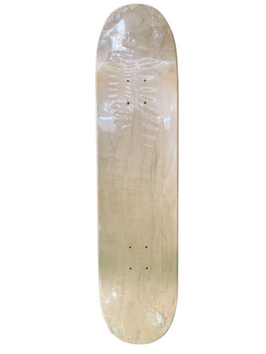 Zig Zag Papers Logo Black Stripes 8" Classic Skateboard Deck