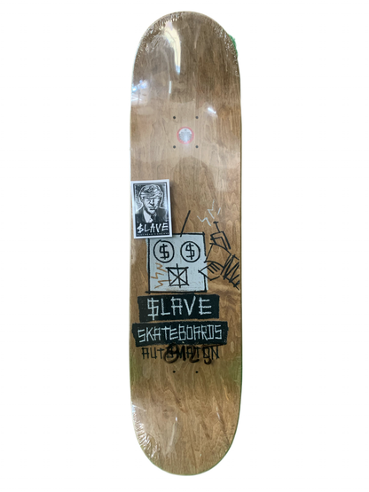 Slave Team Automation Black/Grey 8.125" Classic Skateboard Deck
