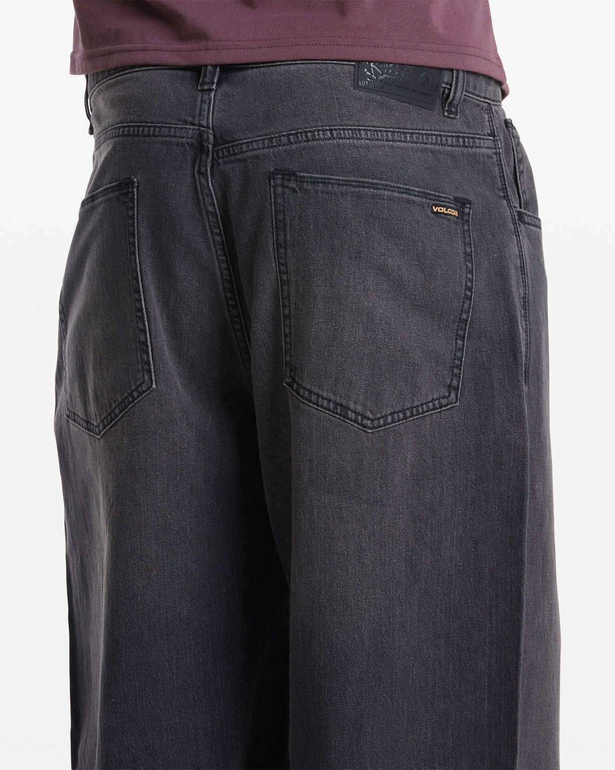 Volcom Chillow Black Grey Pants