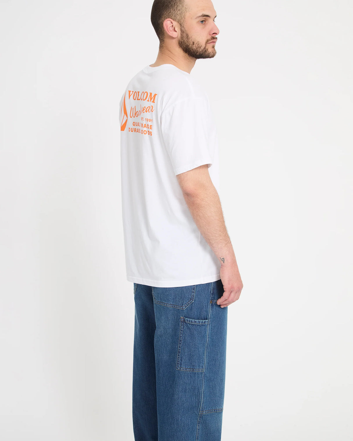 Volcom Work Carpenter Denim Park Blue Pants