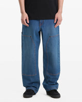 Volcom Work Carpenter Denim Park Blue Pants
