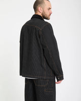 Volcom Dialed Work Pant Black Stripe Pants