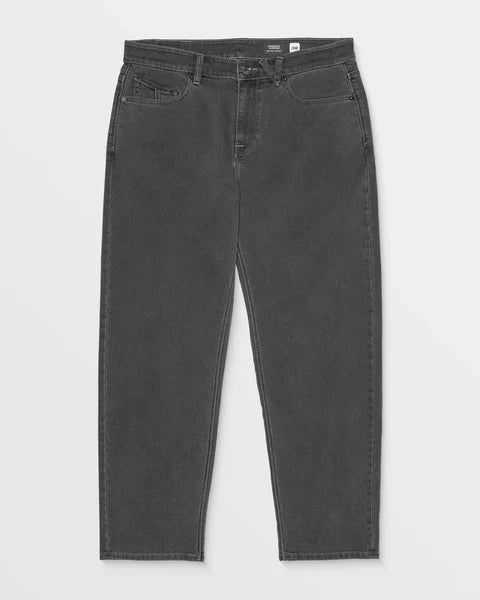 Volcom Modown Relaxed Fit Tapered Carbon Jeans