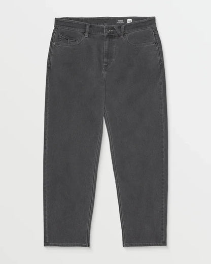 Volcom Modown Relaxed Fit Tapered Carbon Jeans