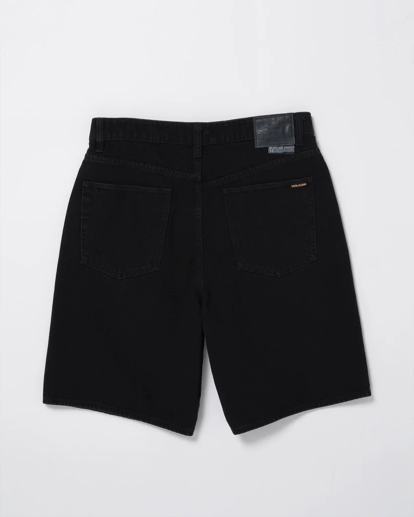 Volcom Billow Denim New Black Shorts
