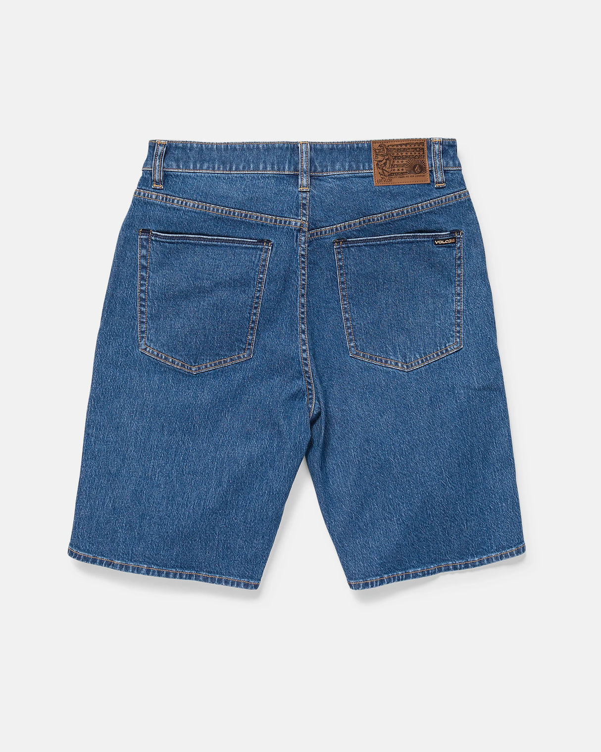 Volcom Billow 22" Bold Blue Denim Shorts