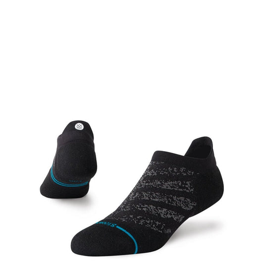 Stance Run Light Tab Black Ankle Socks