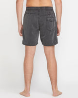 Volcom Center 17" Black Trunk Boardshorts