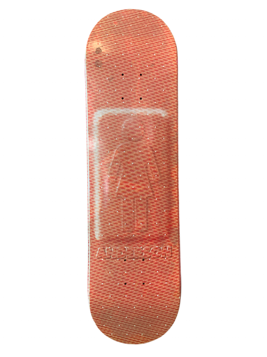 Girl Brian Anderson Bandaid 8.5" Classic Skateboard Deck