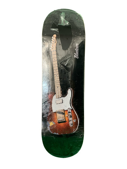 Bluetown Fender Black 9.0" Classic Skateboard Deck