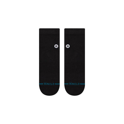 Stance Icon Quarter Black Socks