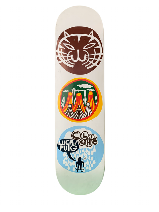 Cliche Lucas Puig Emblems 7.75" Classic Skateboard Deck