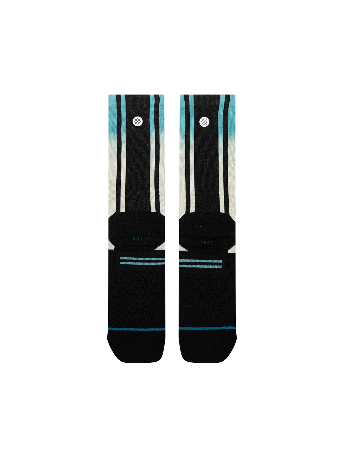 Stance Nocturnal Light Crew Black Socks