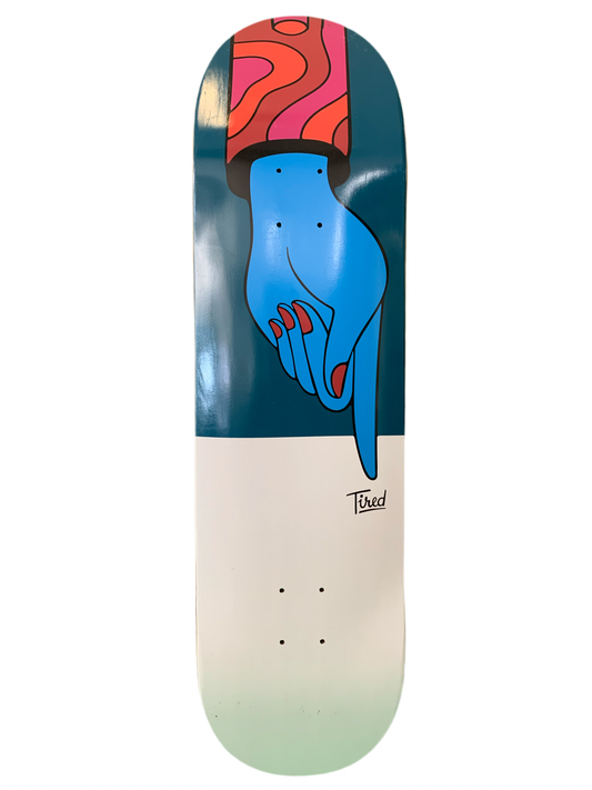 Parra Tired Finger 8.75" Classic Skateboard Deck