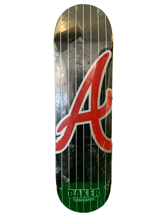 Baker Andrew Reynolds A Pinstripe 2008 Black/Red 8.4" Classic Skateboard Deck