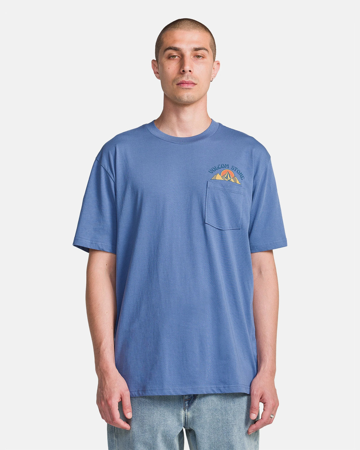 Volcom Great Divide Blueberry S/s Shirt