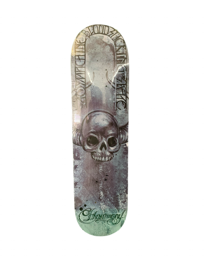 Toy Machine Josh Harmony Blood Sucking Skate Skull 8" Classic Skateboard Deck