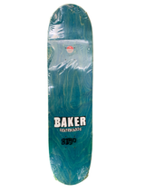 Baker Andrew Reynolds 'A' Green 8.38" Classic Skateboard Deck