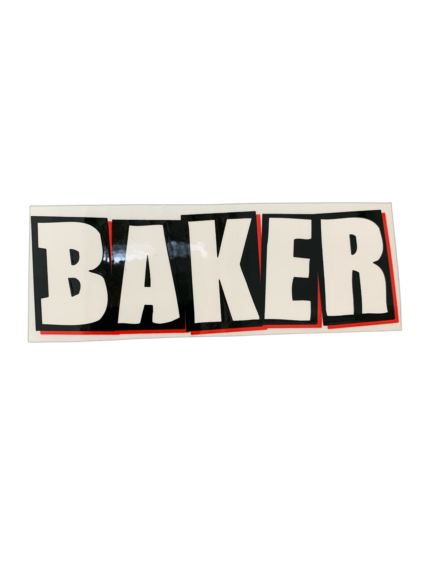 Baker Brand Logo Assorted Sticker 5.5" x 2"