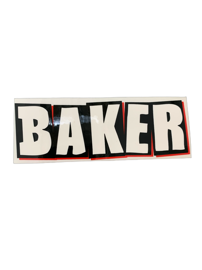 Baker Brand Logo Assorted Sticker 5.5" x 2"