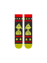 Stance Grinch Sweater Crew Black Socks