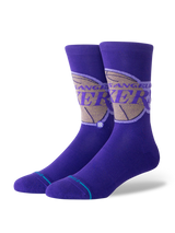 Stance Posterize LAL Purple Socks