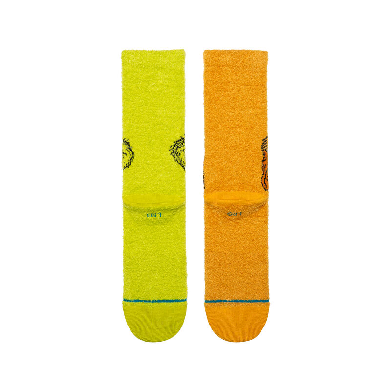 Stance Grinch and Max Green Socks