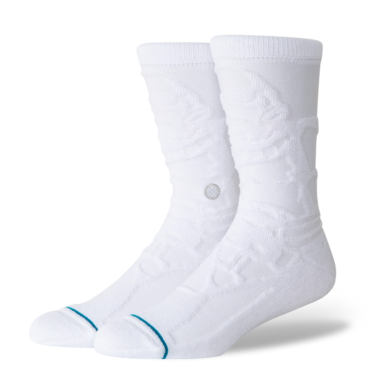 Stance Reverse Trooper Crew White Socks