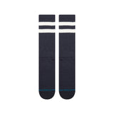 Stance Striped Slouch Navy Stripe Socks