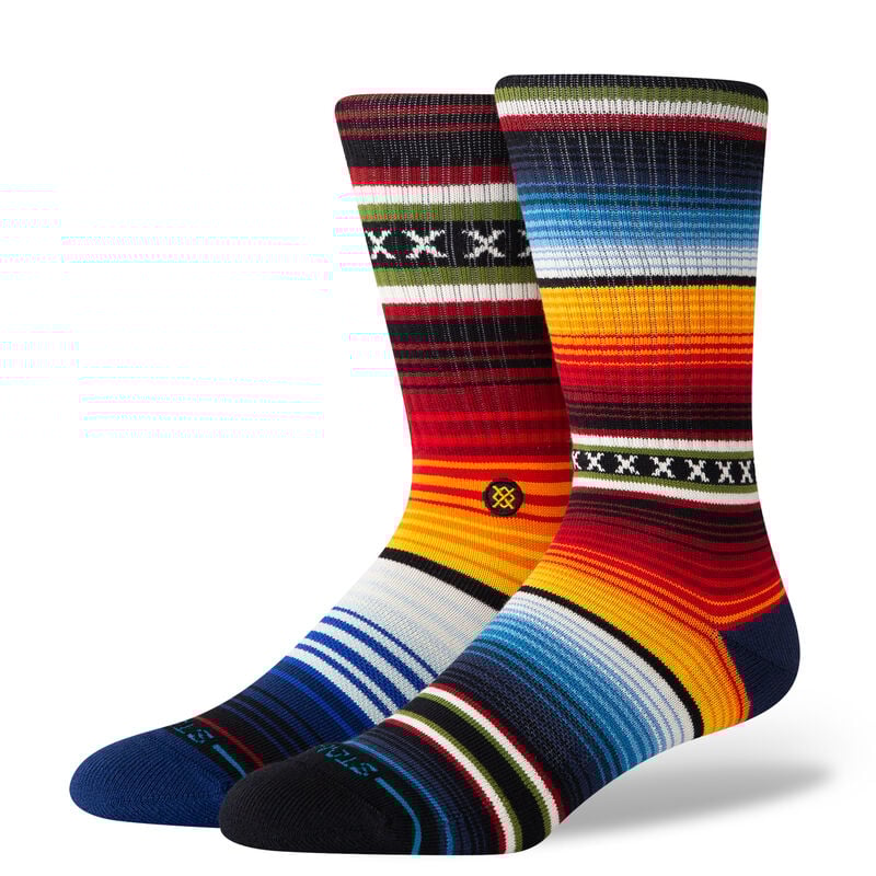 Stance Curren Red Crew Socks