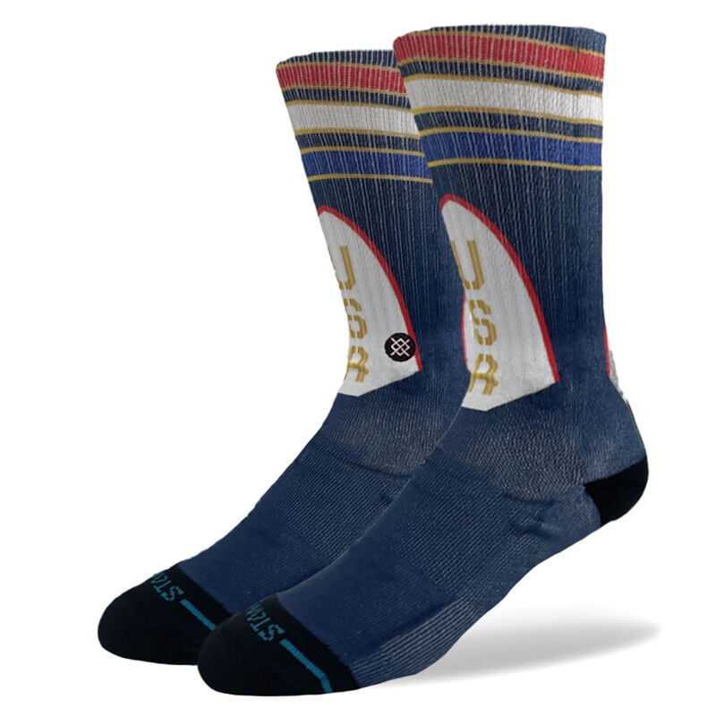 Stance Fourth 2024 Navy Crew Socks