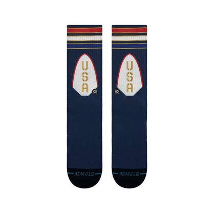 Stance Fourth 2024 Navy Crew Socks