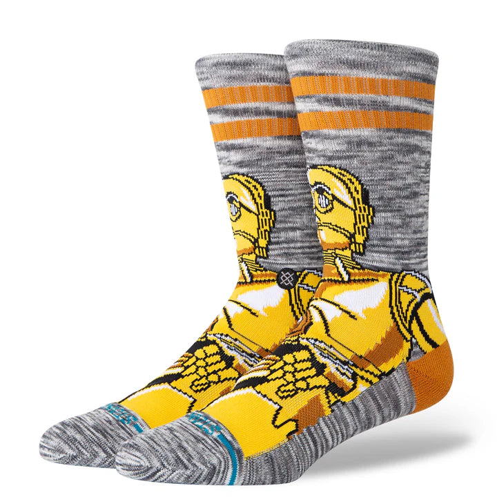 Stance C-3PO Crew Gold Socks