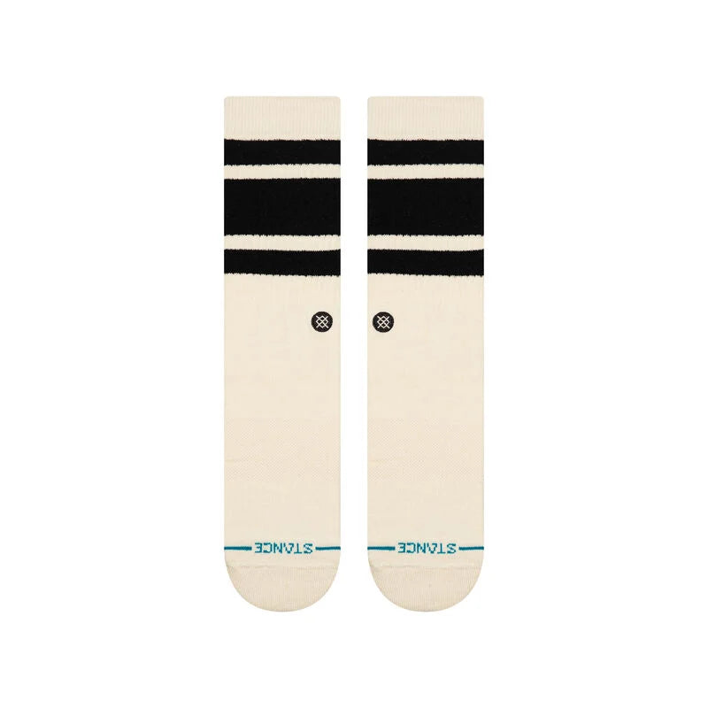 Stance Boyd Cozy Black White Crew Socks
