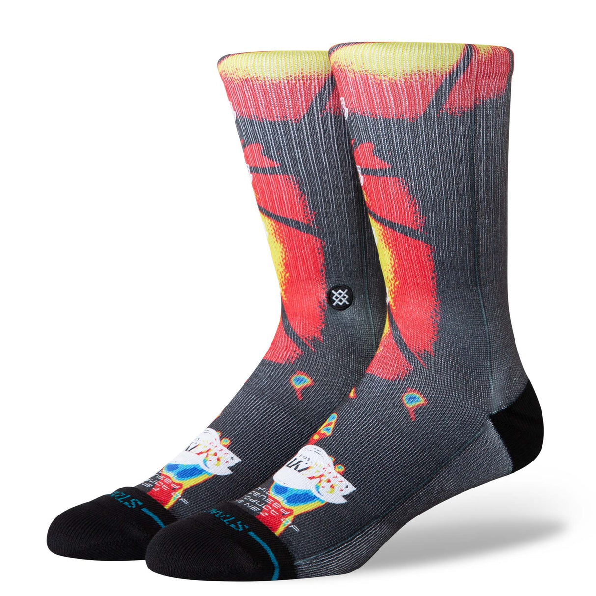 Stance Los Angeles Lakers Thermal Crew Multi Socks