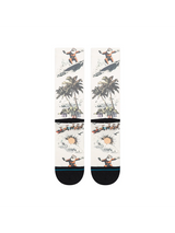 Stance San O Claus Cream Socks