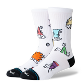 Stance Shape Shifter Crew White Socks