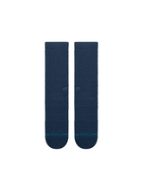 Stance Navy Waffle Crew Navy Socks