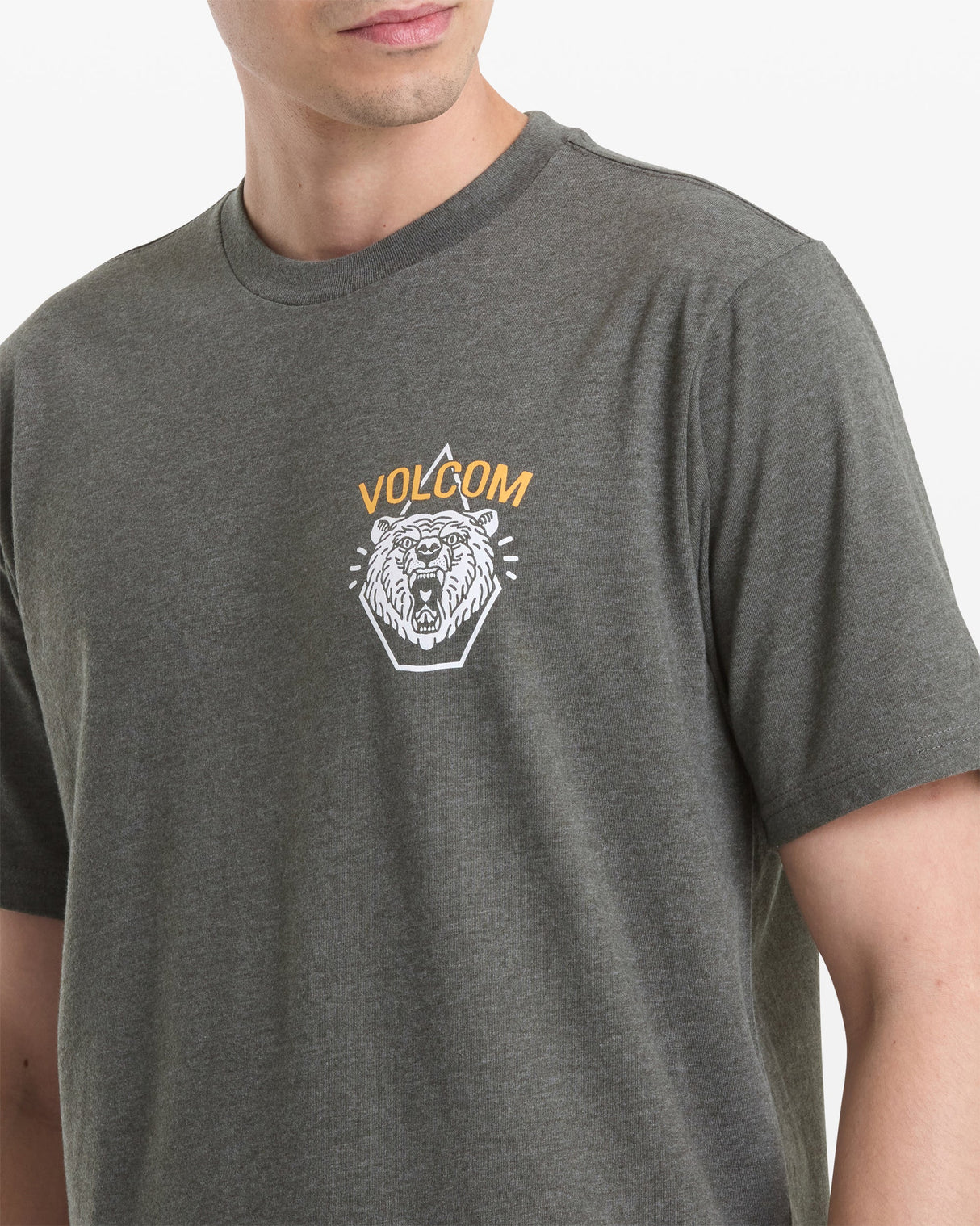 Volcom Golden Statement Squadron Green S/s Shirt